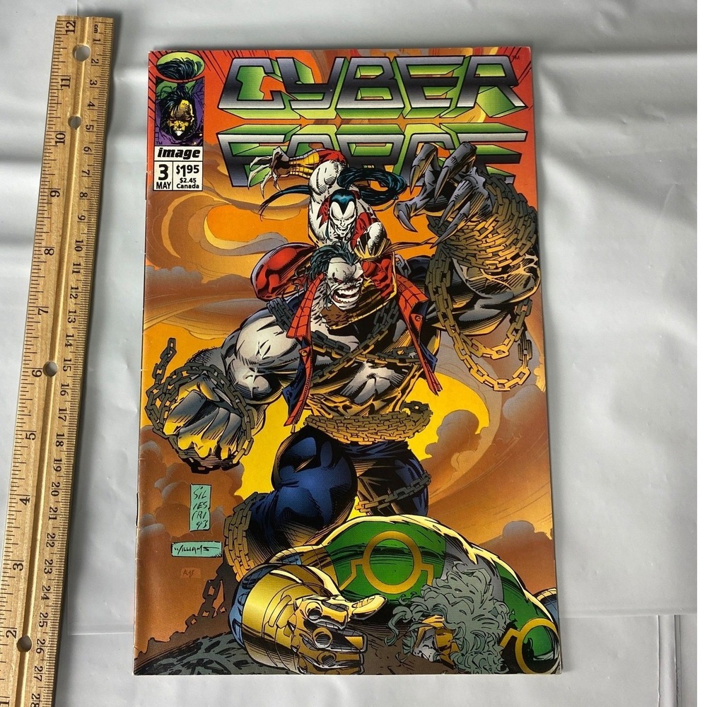 Cyber‎ Force #3 Image Comics May 1993 Marc Silvestri